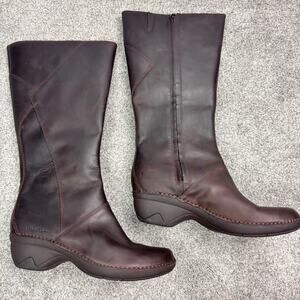 Merrell Emma Tall Women's 11 Dark brown leather boots